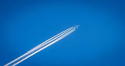 Бесплатное изображение: Пассажирский самолет, небо