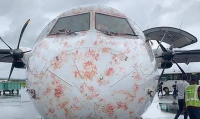 Авиакатастрофа под Тюменью ATR-72 \"ЮТэйр\". Обледенение самолёта. 2 апреля  2012 года. - YouTube