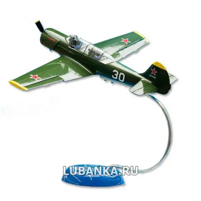 Бумажная модель самолета ЯК-52