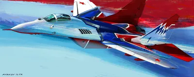 Модель самолета МИГ-29 (MIG 29) воздушно-космических сил России на  подставке, 18 см, масштаб 1:100 - купить с доставкой по выгодным ценам в  интернет-магазине OZON (767039110)