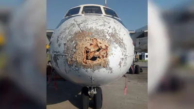 Пилоты Atlasjet Ukraine практически вслепую посадили поврежденный самолет в  Стамбуле
