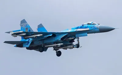 На Украине разбился истребитель Су-27 — РБК
