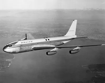 Самолёт Boeing 707 (Боинг 707) — фотография с большим разрешением — Abali.ru