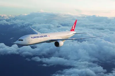 Авиационная Модель самолета Boeing B787-9 Turkish Airlines 1:200