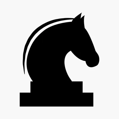 значок шахматного коня иллюстрация вектора. иллюстрации насчитывающей клуб  - 275532027