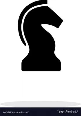 Конь шахматы рисунок - 61 фото
