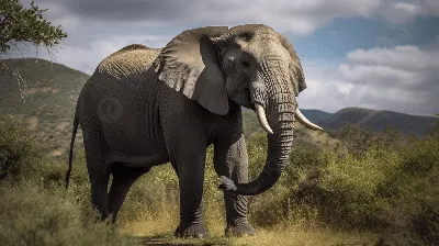 Изображение Африканского Слона — стоковые фотографии и другие картинки Африканский  слон - Африканский слон, Без людей, Бивень - iStock