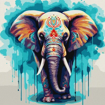 Голова слона иллюстрация штока. иллюстрации насчитывающей ангстрома -  118389554