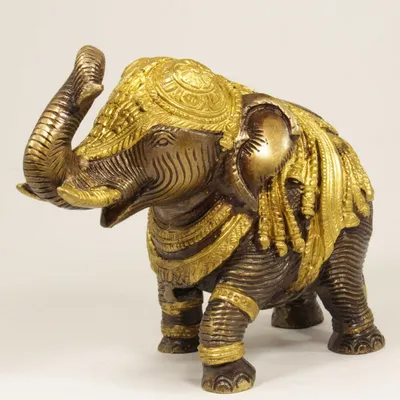 Слон с поднятым хоботом - символ богатства,стабильности,устойчивости.  (ID#109932192), цена: 430 ₴, купить на Prom.ua