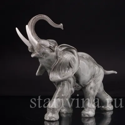 Купить статуэтку слона с поднятым хоботом недорого в интернет-магазине
