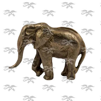Настольная фигурка \"Слон с поднятым хоботом\" слоник бронза латунь статуэтка  слоны патина интерьер 2491 Хорошие Вещи | AliExpress