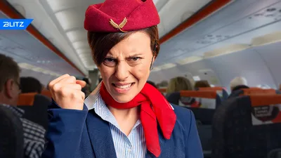 Стюардесса поразила пользователей Сети необычным фото на борту самолета -  KP.RU