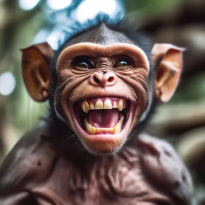 HD арт обезьян: фото ужаса для фона | Самые страшные обезьяны Фото №1439070  скачать