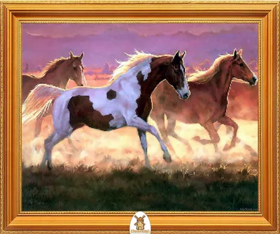 Табун лошадей | Графика | Автор: Новикова Мария Александровна - DotArt.info