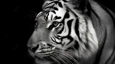 Животное черный тигр - 75 фото