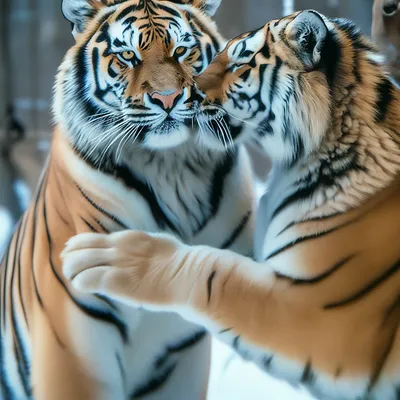 Фото тигра и тигрицы 