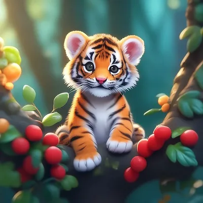 Детеныш тигра - картинки и фото koshka.top