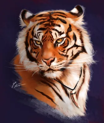 картина тигр в траве, изображение тигра, животное, дикая природа фон  картинки и Фото для бесплатной загрузки