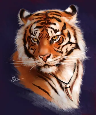 Картины тигра - 75 фото