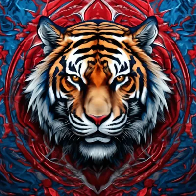 Обои Safari дикой природы постера тигра . Иллюстрация штока - иллюстрации  насчитывающей цвет, охотник: 184824201