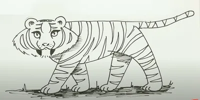 тигр #арт #рисунок #art #tiger | Художественные постеры, Рисунки животных,  Иллюстрации арт