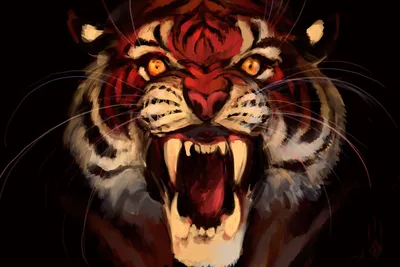 изображение тигра с открытой пастью в лесу, тигр смотрит вверх с высунутым  языком, Hd фотография фото, бенгальский тигр фон картинки и Фото для  бесплатной загрузки