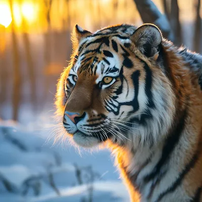 Как зимует уссурийский тигр: 6 фактов о полосатом хищнике | Приключения  натуралиста | Дзен