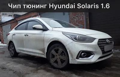 Спойлер ZEUS Hyundai Solaris 2015-н.в. Рестайлинг - Тюнинг ВАЗ Лада VIN:  no.18785.