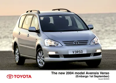 Toyota Avensis Verso 2003 3D model - Download Vehicles on 3DModels.org