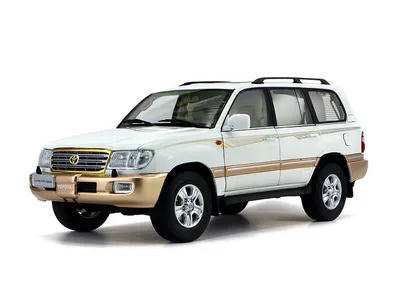 1/18 Scale Toyota Land Cruiser LC100 White DieCast Car Model Toy Collection  | eBay