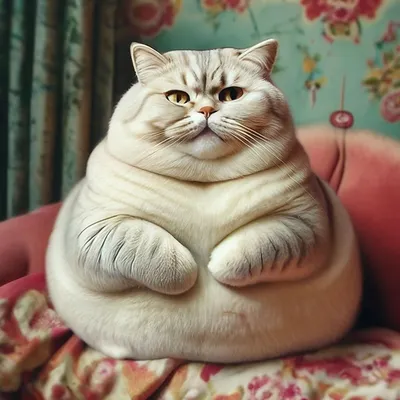 Лайкнешь толстого кота — будешь счастлив навсегда | Пикабу