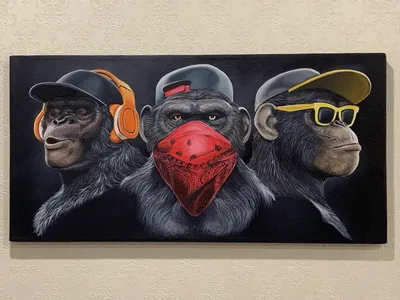 Три обезьяны из Никко Япония
