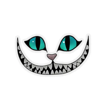 Раскраски Чеширский кот - детские раскраски распечатать бесплатно
