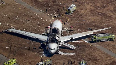 Авиакомпания Asiana попросила прощения за упавший Boeing-777 // Новости НТВ