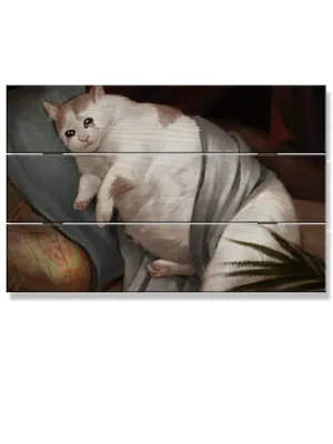 Наклейка ПВХ «уставший Кот», лежащий на животе, YJZT, 17,3 см × 7,3 см,  11C-0023 | AliExpress