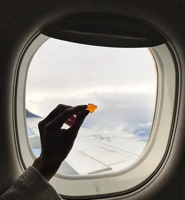 Кариша on Instagram: “Впервые я полетела на самолёте в 22 года и это было  очень волнительно ✈️ ⠀ Выпила успокоительное, напихала рюкзак конфетами… |  Самолет, Рюкзак