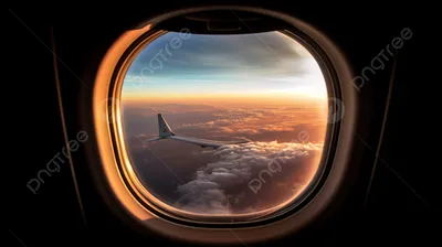 Просмотр окна самолета в самолете Редакционное Фото - изображение  насчитывающей самолеты, посадка: 162718131