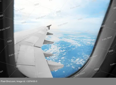 Окно самолета - 72 фото