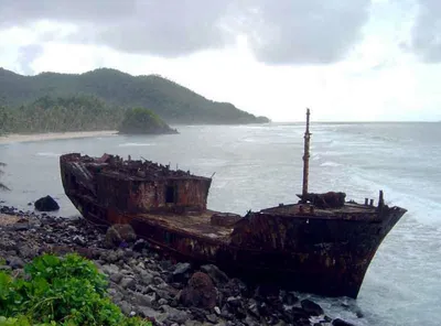 Кладбище заброшенных кораблей | Пикабу