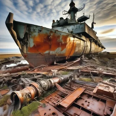 Последнее пристанище - 45 фотографий покинутых кораблей