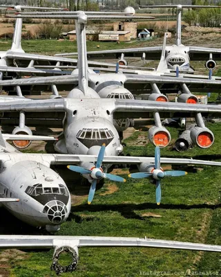 Шесть мест, где можно увидеть заброшенные самолеты Ил-76! Всего 54 самолета!  | Муравей ВМ | Дзен