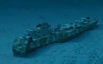 Фото затонувших военных кораблей 