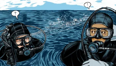 Злоумышленники похитили 7 многотонных военных кораблей времен Второй  мировой со дна Яванского моря. | Пикабу