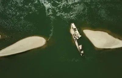 На обмелевшем Дунае можно увидеть затонувшие корабли времён Второй мировой  войны - Рамблер/новости