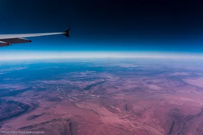 Фото земли с самолета 