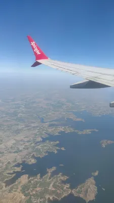 Вид с самолета на землю - 54 фото