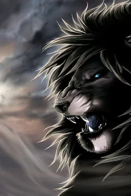 Крутой и злой лев» — создано в Шедевруме