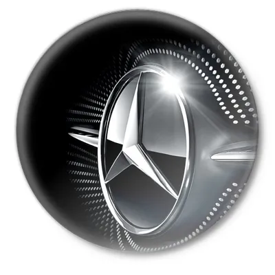 Эмблема на передний капот автомобиля значок для Мерседес-Бенз / Mercedes- Benz (221) | AliExpress