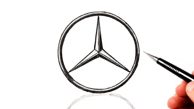 Эмблема/значок/шильдик в решетку радиатора Mercedes - Benz w205 ( плоский  окантовка Хром/ звезда Хром ) 18,5 см диаметр - купить по выгодным ценам в  интернет-магазине OZON (815645959)
