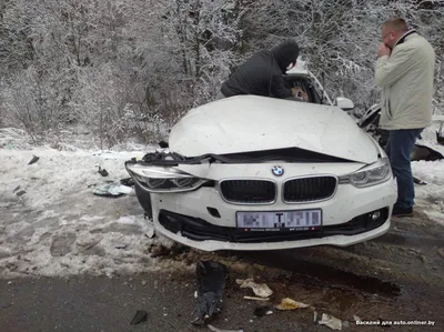 Водитель BMW из Белоозёрска врезался в фуру в очереди под Брестом - Першы  Пінскі